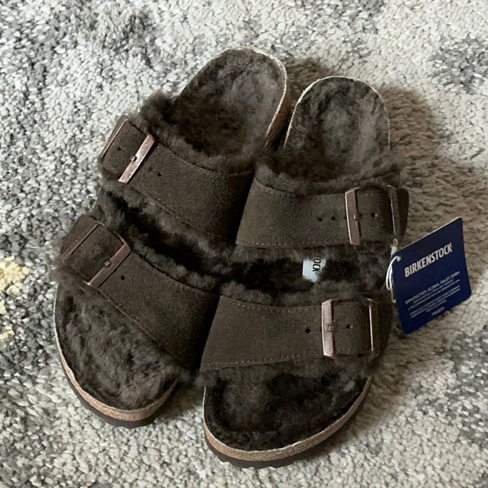 Birkenstock Arizona Shearling - 40 Narrow